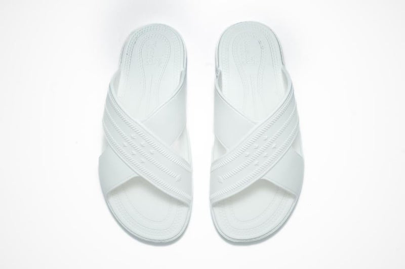 Madas White Slide Waterproof Beach Slides - Unisex - Image 4