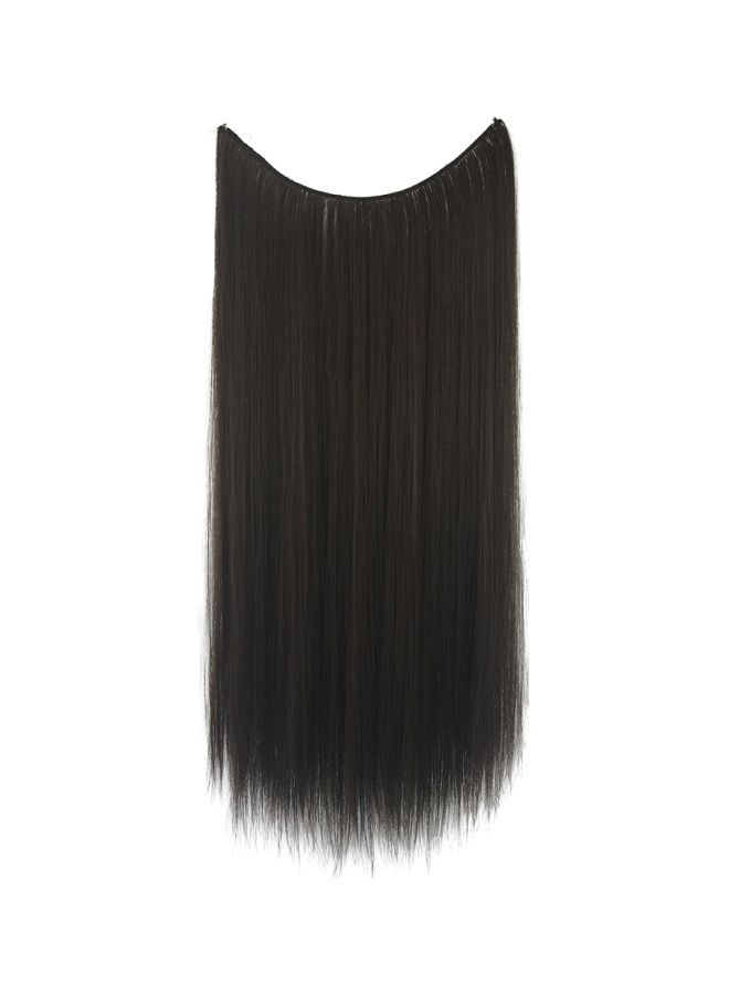 وصلة شعر مستقيمة أسود