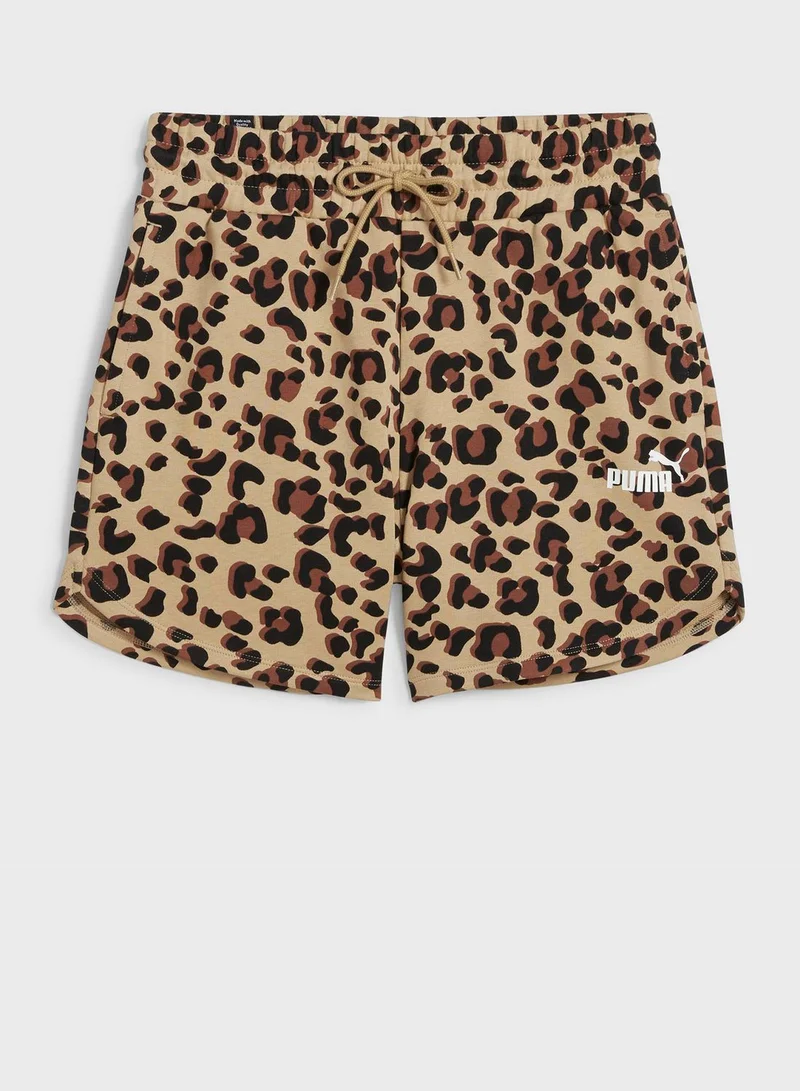 PUMA Essential  Animal 5" All Over Printed Shorts