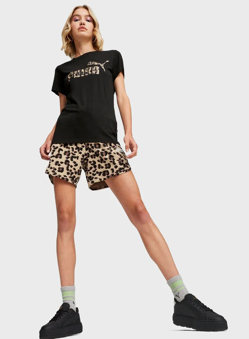 PUMA Essential  Animal 5" All Over Printed Shorts