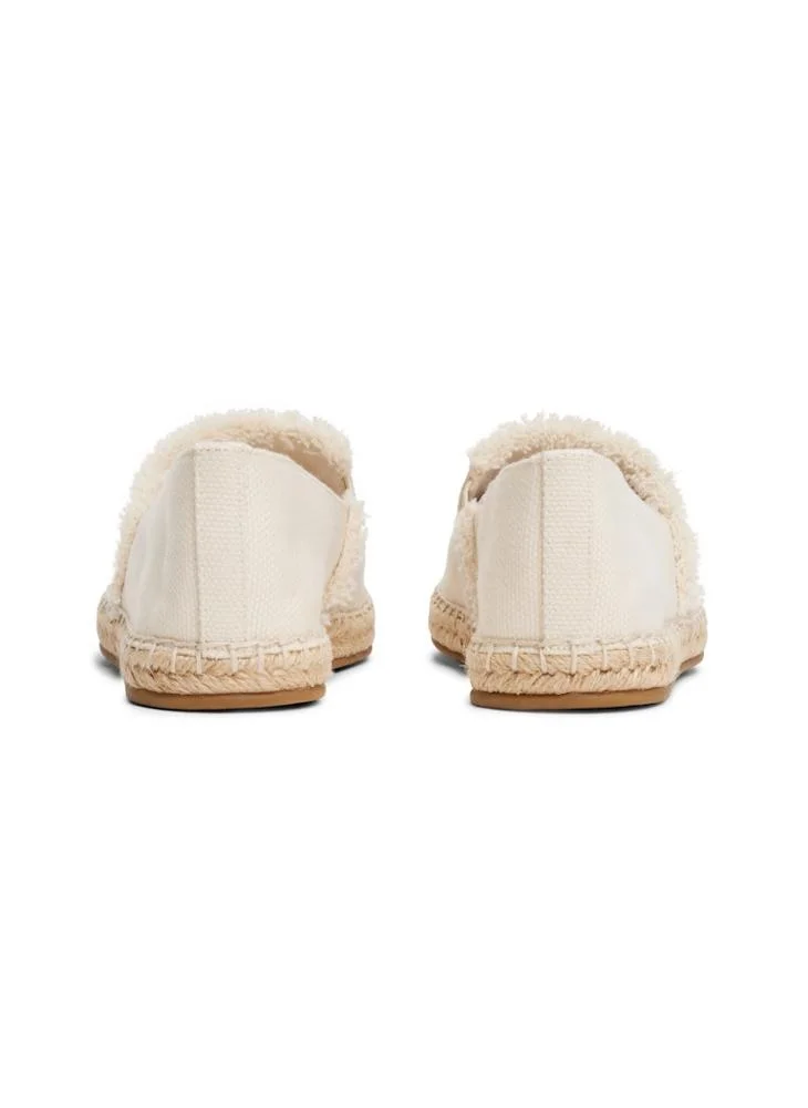 TOMMY HILFIGER Fringe Canvas Closed Espadrille