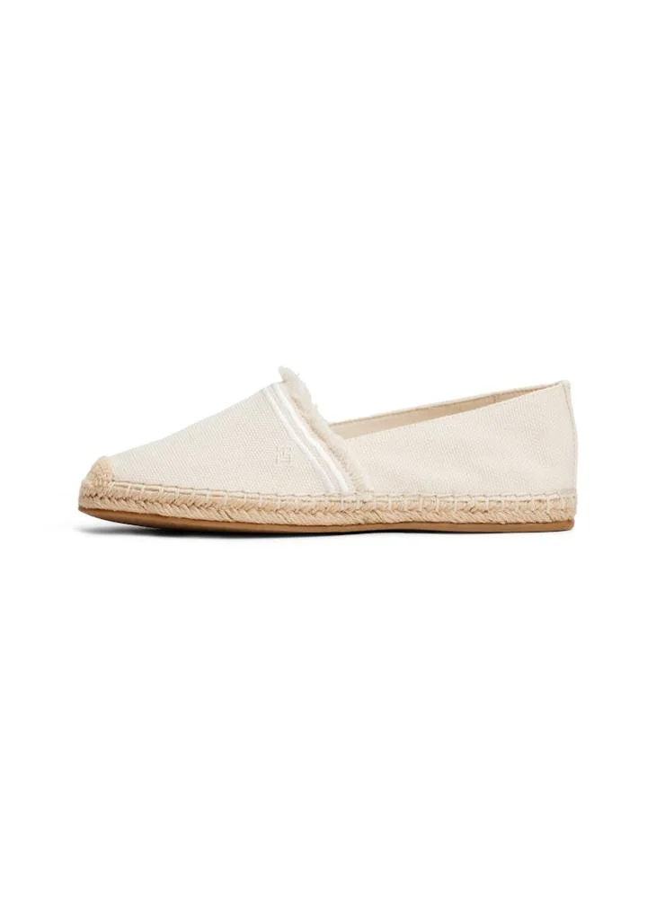 TOMMY HILFIGER Fringe Canvas Closed Espadrille