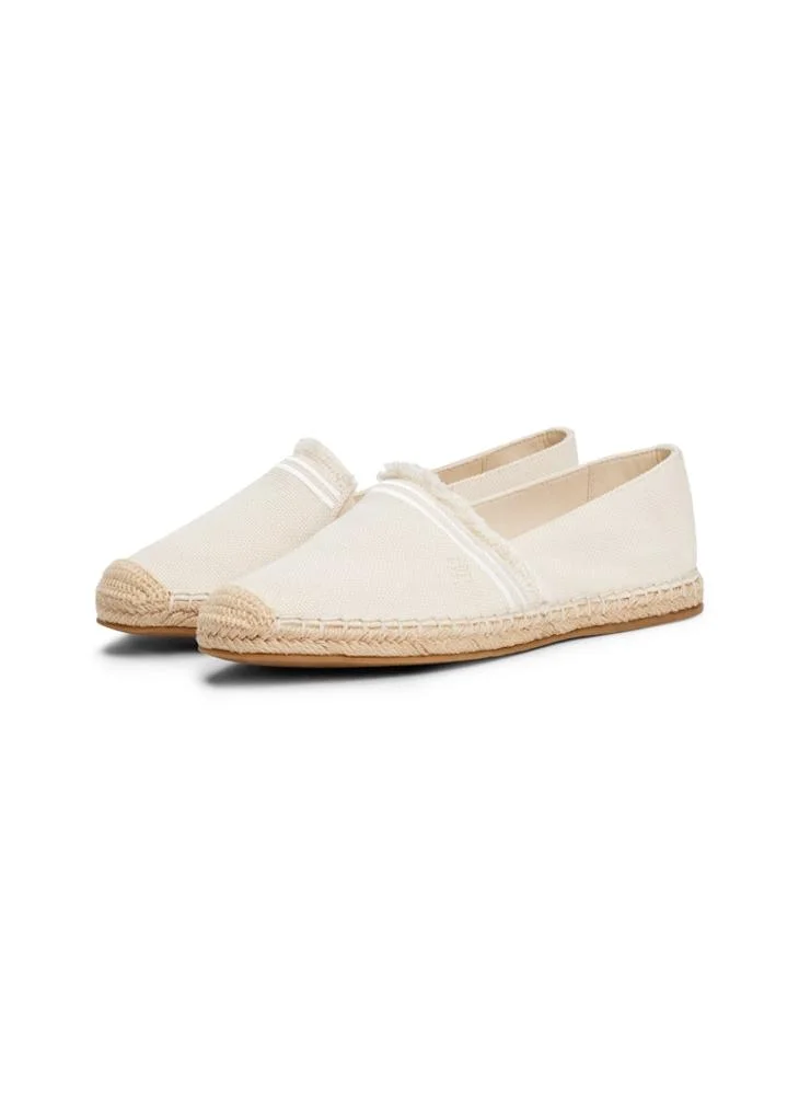 TOMMY HILFIGER Fringe Canvas Closed Espadrille
