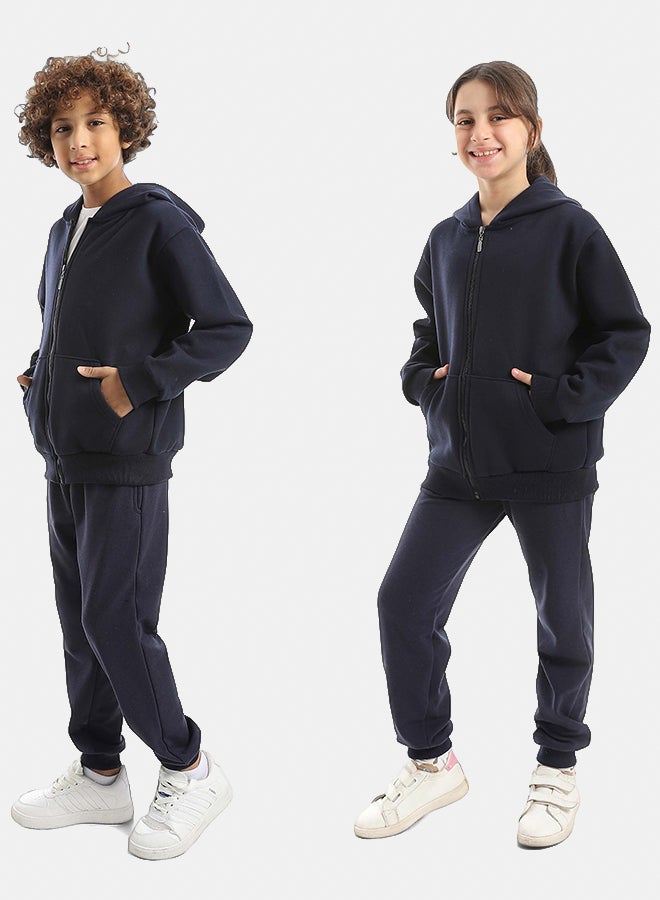 Red Circle Sweatshirt & Pants Set Kids Unisex - Image 2