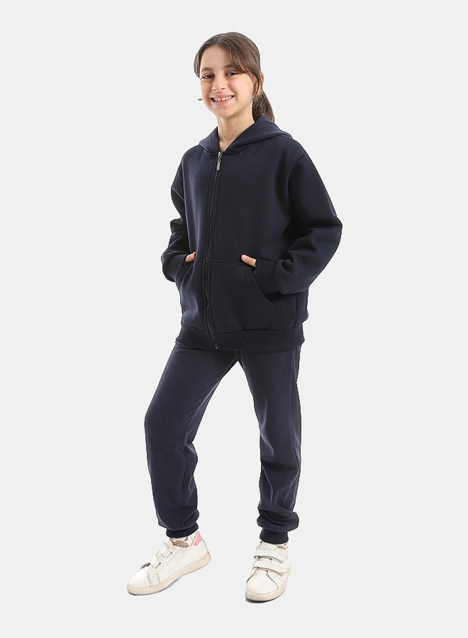 Red Circle Sweatshirt & Pants Set Kids Unisex - Image 3