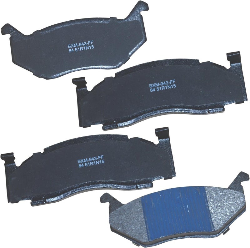 Bendix Premium SBM84 Brake Pads for Select Models Chrysler Cordoba,Fifth Avenue,Imperial,LeBaron,Newport,New Yorker,Valiant,Aspen,Charger,Dart,Diplomat,Magnum,Mirada,St. Regis,Caravelle,Duster,Fury - Image 1