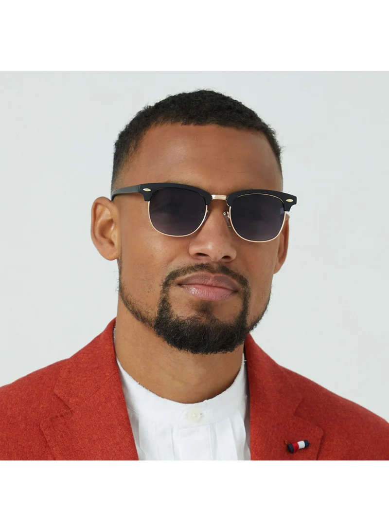 Blackout BlackOut by eyewa Linea Unisex Sunglasses, Gray/Green