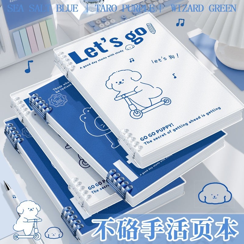 A5 Loose-Leaf Notebook B5 Detachable Inner Core Diary Horizontal Line Loose-Leaf Book For College Students Creative Trendy - Image 2
