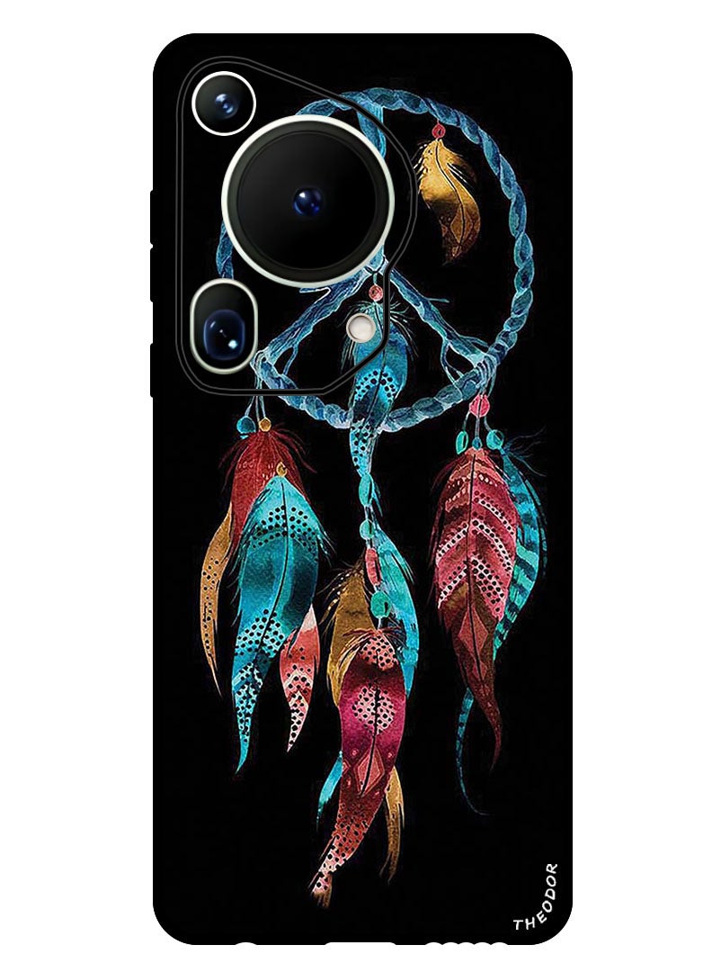 Theodor Protective Case Anti Scratch Shock Proof Bumper Cover For Huawei Pura 70 Ultra Wind Charm Blue - Image 1