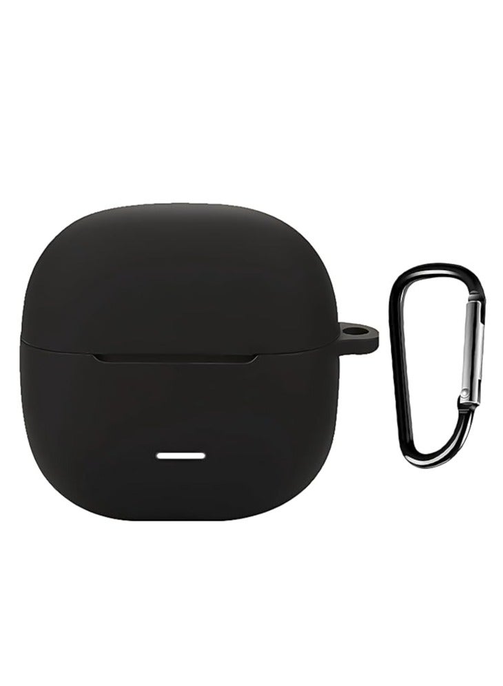 Compatible with Xiaomi Redmi Buds 6 Lite Earphones, Made of Shockproof Silicone, Anti-shock Black