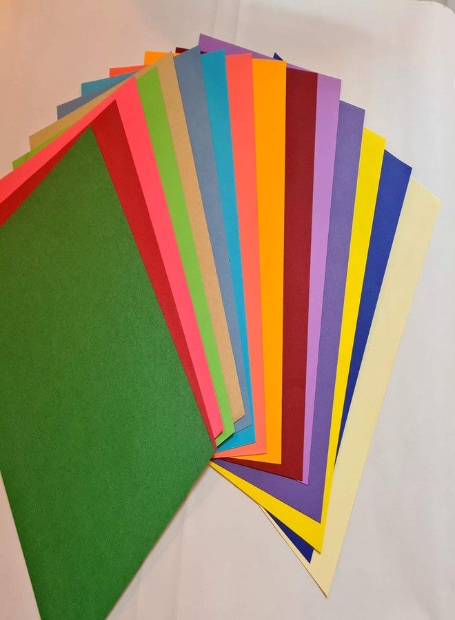 Elegant Casa Multicolour Craft Paper Sheets A4 Size for Photocopy, Printing, Arts and Crafts, Origami, Crafting, Diy Craft Decoration, Sketching-pack square, Double Sided Multipurpose Sheets (60 Pcs) - Image 3