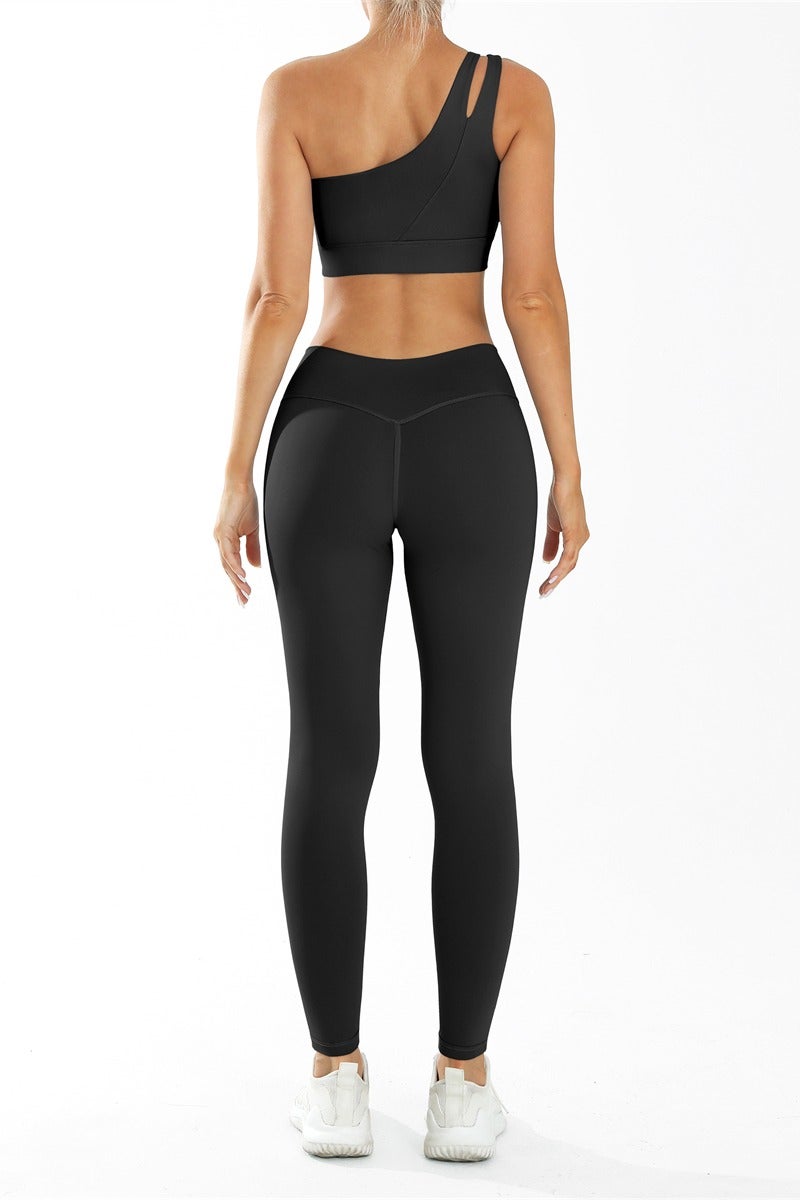 general Yoga Set Women Sport Bra Fitness Leggings Tracksuits 2 Pieces Gym Suit Sportswear - Image 4