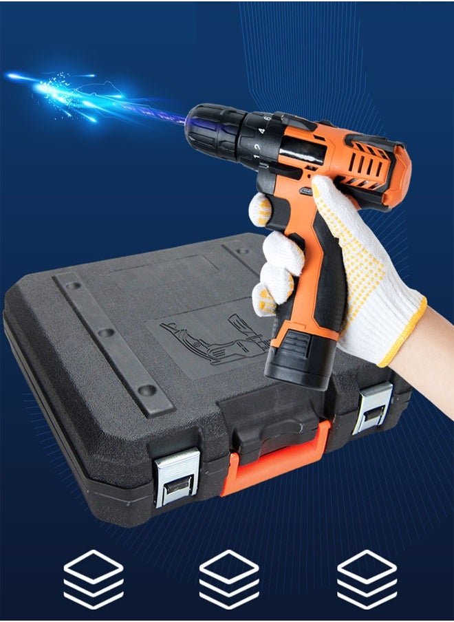 KLNAMAEAAN 48 Piece Multifunctional Household Manual Hardware Tool Set with 21V Electric Drill Machine  - Image 4