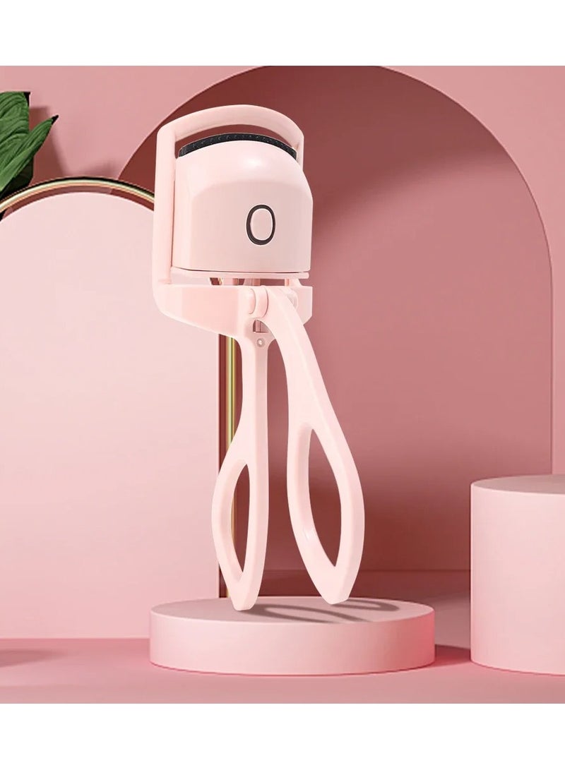 DubaiGallery Heated Eyelash Curlers, USB Rechargeable Electric Eyelash Curler, 2 Heating Modes Eyelash, Handheld Lash Curler for Curl Long or Nature Eyelashes Quickly - Image 1