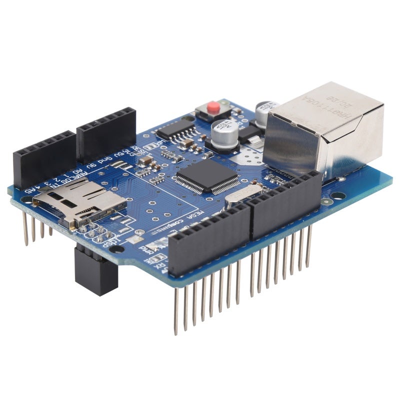تصميم لوحة PCB قابلة للتكديس مع مكتبة إيثرنت: خادم ويب لبطاقة ذاكرة مصغرة لتطبيقات الشبكات ذات الواجهة الرقمية التناظرية - أداء عالي ومحمول - Image 5