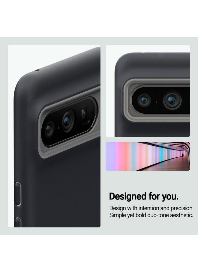 Caseology - CASEOLOGY by Spigen Nano Pop Back Cover Case Compatible with Google Pixel 8 Pro, [Two Tone Colour], Google Pixel 8 Pro Case with Military Grade Drop Protection (TPU and PC | Black Sesame) - Image 1