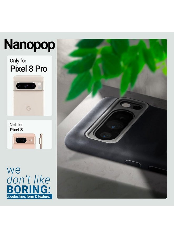 Caseology - CASEOLOGY by Spigen Nano Pop Back Cover Case Compatible with Google Pixel 8 Pro, [Two Tone Colour], Google Pixel 8 Pro Case with Military Grade Drop Protection (TPU and PC | Black Sesame) - Image 1