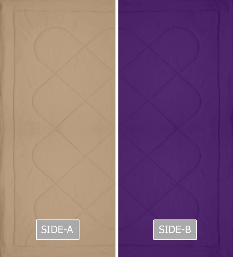 KEA Reversible Double Bed King Size Comforter/Duvet for Summers/Ac - AC Comforters, 250 GSM (Size - 90X100 Inch) - Image 5