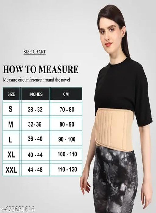 MEDTRIX Abdominal Belt Waist Support Back Support Back & Abdomen Beige - Image 5