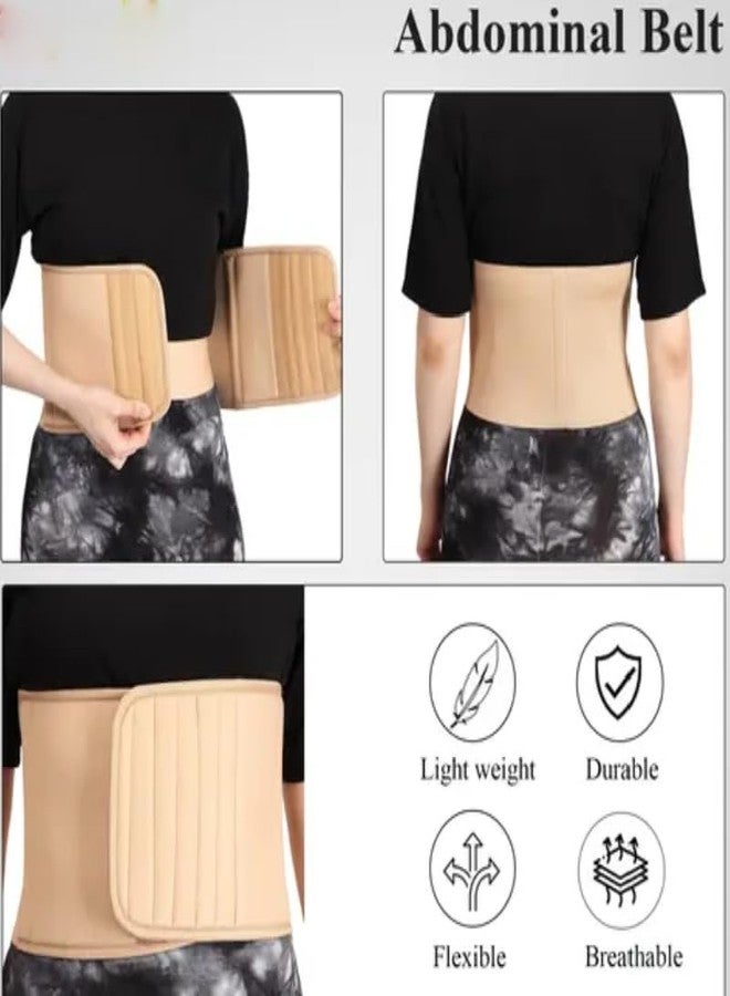 MEDTRIX Abdominal Belt Waist Support Back Support Back & Abdomen Beige - Image 4