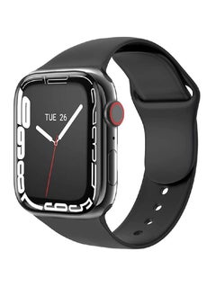 Zoom Plus Full Touch Fitness Tracker Heart Rate Monitor Bluetooth Call Smartwatch For iPhone & Android Black  - Image 1