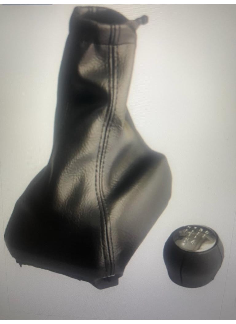 DELUX - e Car Opel Corsa B Gear Bellow - Handbrake Bellow - Gear Knob Chrome Set Compatible Corsa B -5 - Image 1