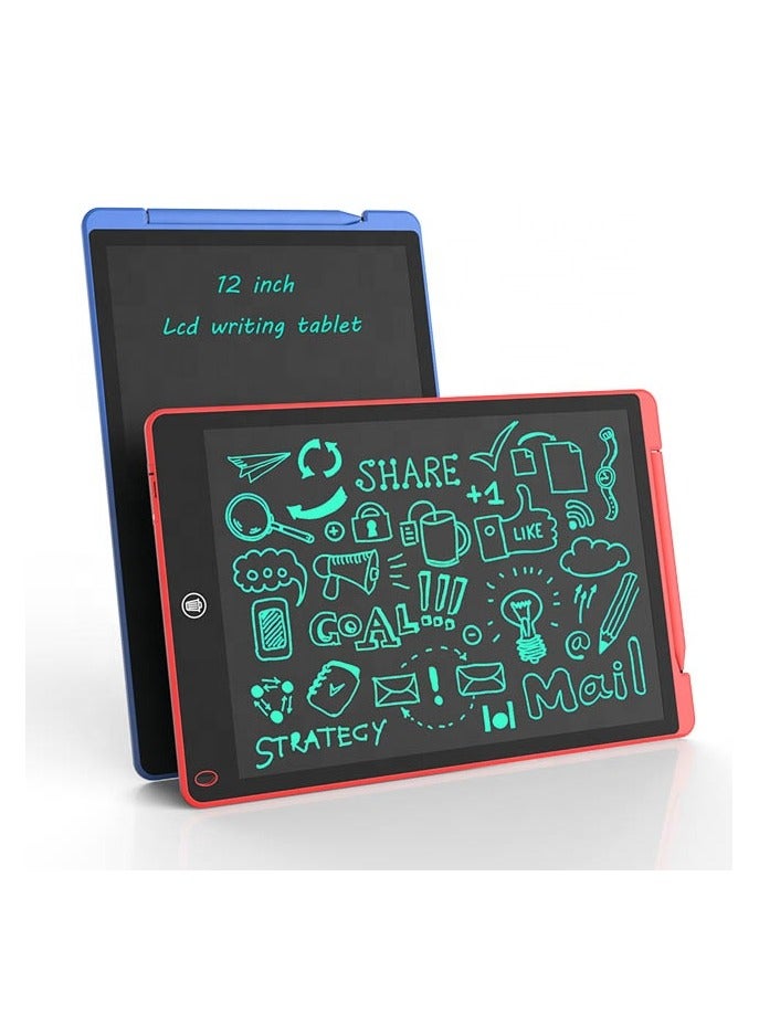 Generic 12-Inch LCD Writing Tablet – Eco-Friendly Electronic Drawing & Writing Pad for Kids and Adults – Paperless Digital Board for Practice, Doodles & Notes - Multicolor - Image 4