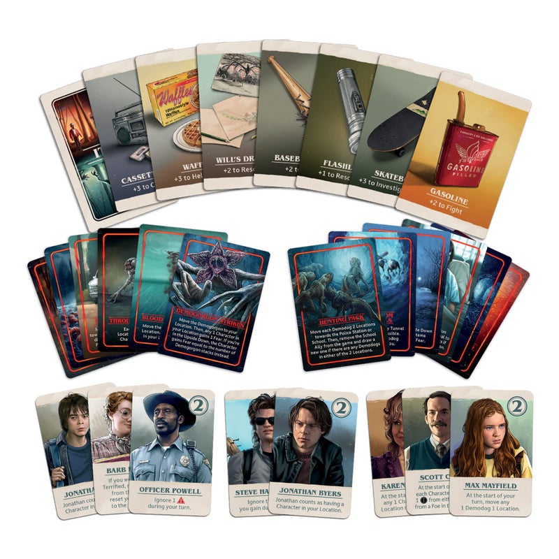 Asmodee Stranger Things Upside Down Board Game | Strategy Tabletop Miniatures Game | Cooperative Game for Kids and Adults | Ages 12+ | 2-4 Players | Average Playtime 60 Minutes | Made by CMON - Image 3