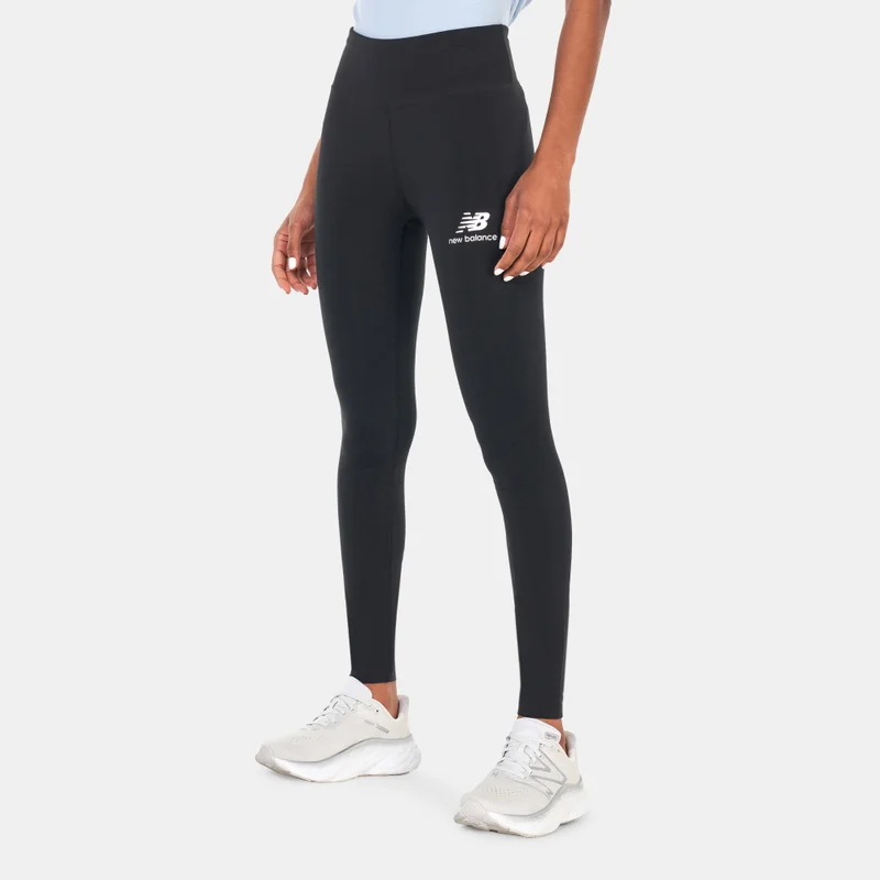 New Balance Women's Essentials Stacked Logo Leggings