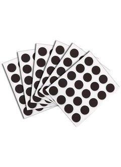 DAREU Round Self-Adhesive Magnets – 120 Pcs Small Magnetic Dots with Strong Adhesive Backing – Flexible Peel and Stick Magnets for Crafts, DIY Projects, Classroom, and Office – Strong Hold for Light Objects  - Image 1