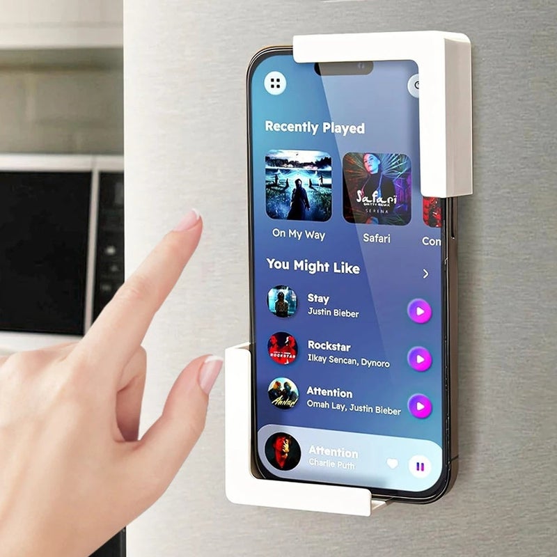 10-1PCS Magnetic Mobile Phone Holders Refrigerator Tablet PC Organizer Wall Mount Storage Tools Household Multi-purpose Stand - Image 4
