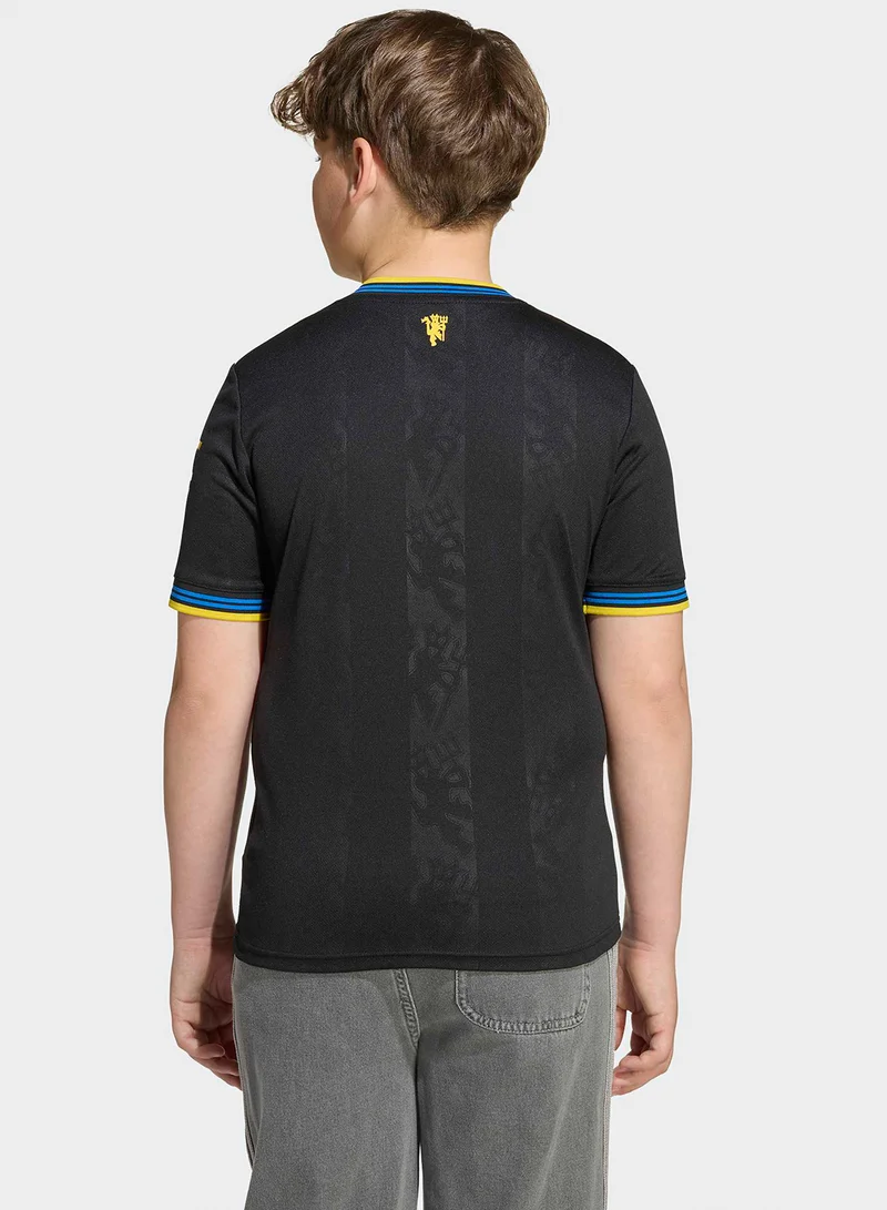 adidas Youth Manchester United 25/26 Third Jersey