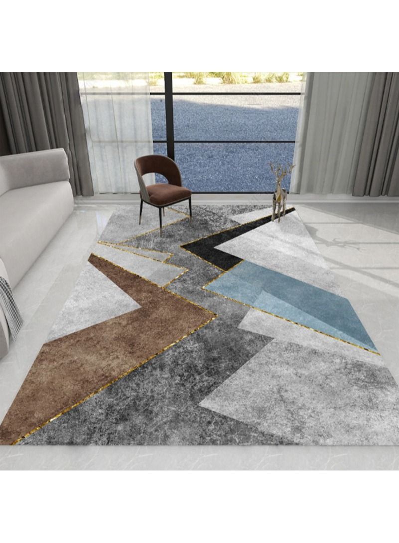 Sharpdo Modern Style Area Rug Non-Slip Super Soft Touch Living Room Bedroom Kitchen Decoration Of Carpet Floor Rug Rectangular 160x230cm - Image 2