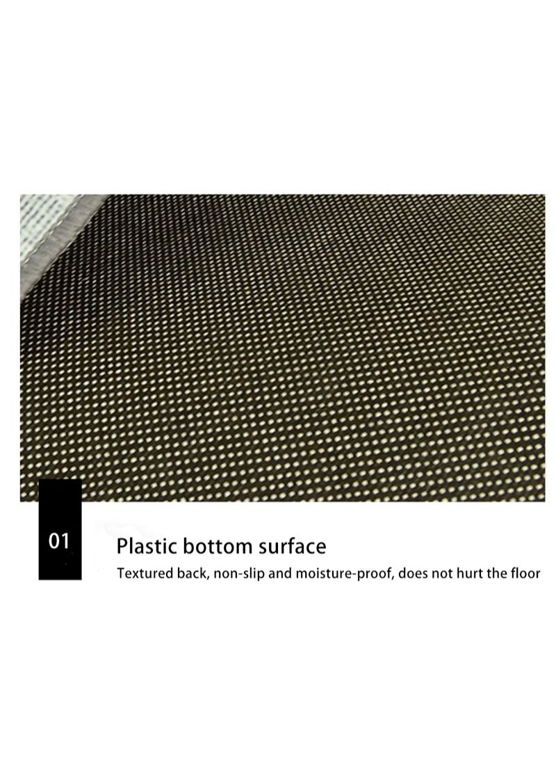 Sharpdo Modern Style Area Rug Non-Slip Super Soft Touch Living Room Bedroom Kitchen Decoration Of Carpet Floor Rug Rectangular 160x230cm - Image 3