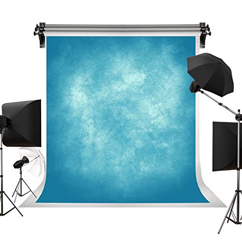 Kate 1.5x2.2m Blue Portrait Backdrops Abstract Blue Photography Backgrounds Vintage Backdrops - Image 1