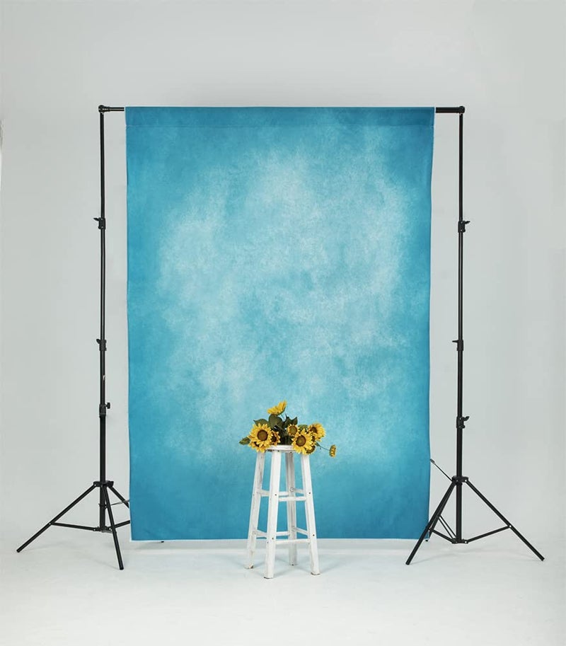Kate 1.5x2.2m Blue Portrait Backdrops Abstract Blue Photography Backgrounds Vintage Backdrops - Image 4