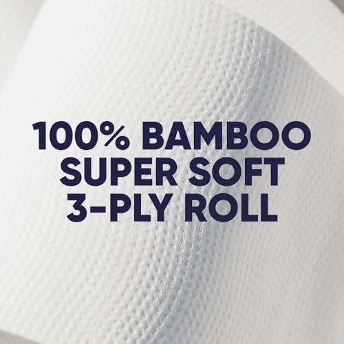 Save Trees Bamboo Toilet Paper - 12 Rolls Of Organic Toilet Paper, 3-ply, 300 Sheets Per Roll - PFAS Free, FSC Certified, Plastic Free, Vegan & Chemical Free Bamboo TP - Image 2