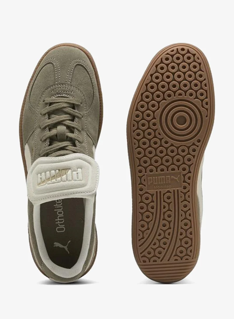 Puma Velvet Moss-Warm White Palermo PREMIUM Suede Sneakers Unisex  | Best Price UAE