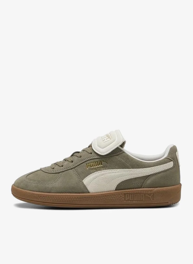 Puma Velvet Moss-Warm White Palermo PREMIUM Suede Sneakers Unisex  | Best Price UAE