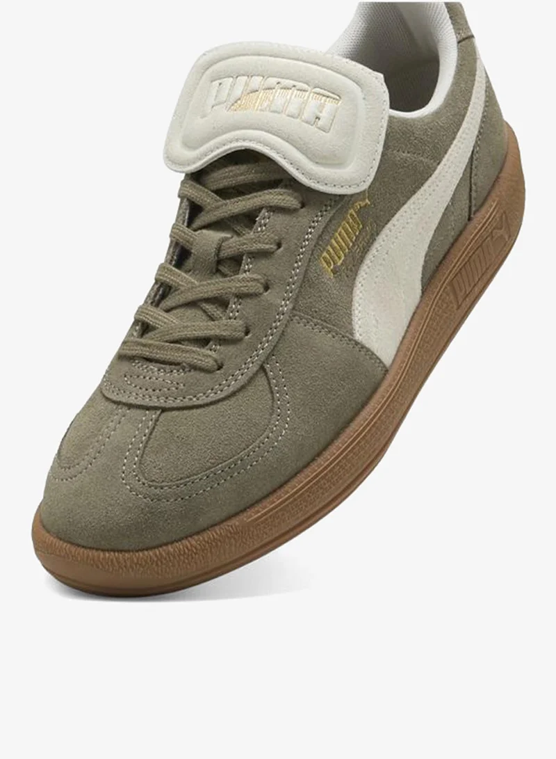 Puma Velvet Moss-Warm White Palermo PREMIUM Suede Sneakers Unisex  | Best Price UAE