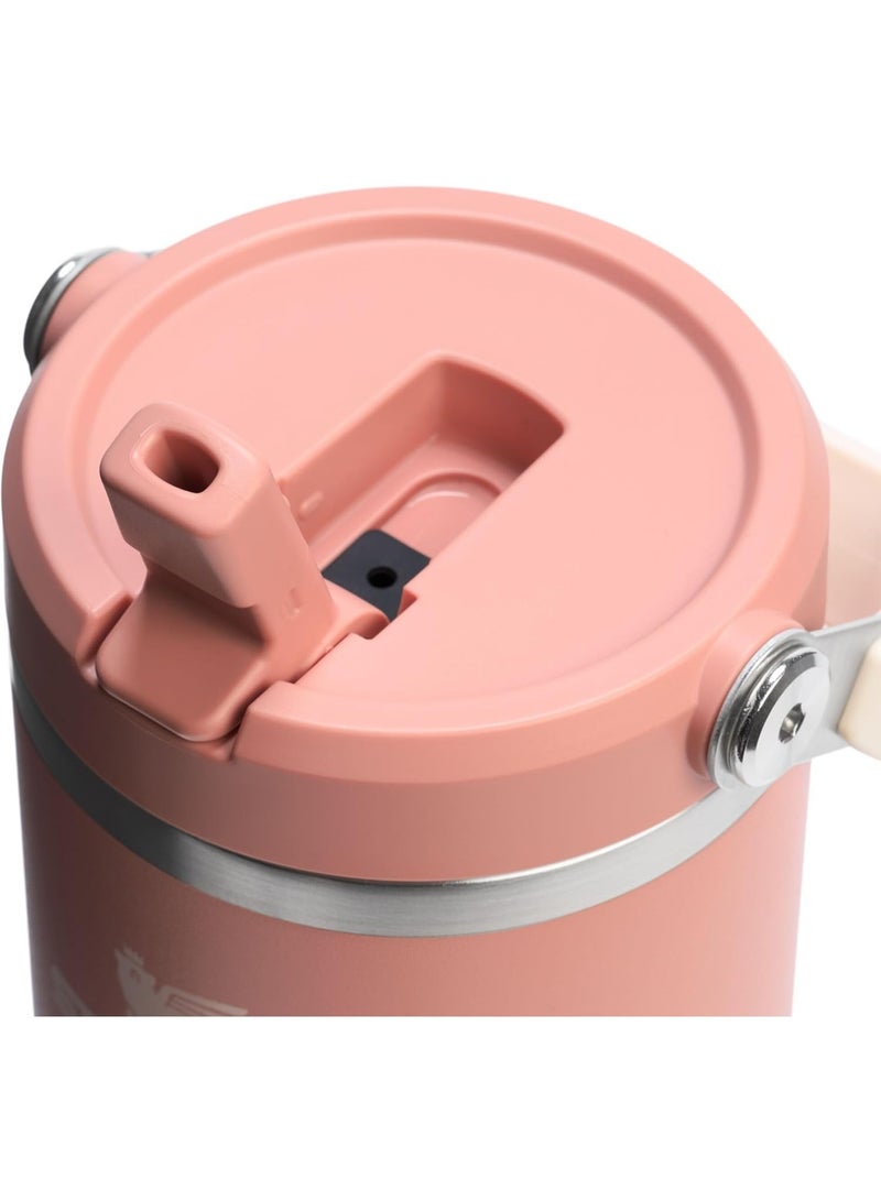 Stanly Stanley Ice Flow 2.0 Collapsible Shopping Cup with Handle, 30 oz Capacity | Flip-Open Lid | Leakproof Water Bottle | Insulated Stainless Steel | BPA Free | - Image 3