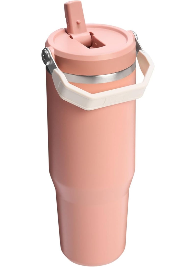 Stanly Stanley Ice Flow 2.0 Collapsible Shopping Cup with Handle, 30 oz Capacity | Flip-Open Lid | Leakproof Water Bottle | Insulated Stainless Steel | BPA Free | - Image 4