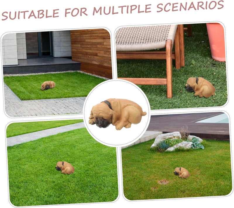 Mipcase Hide Key Holder for Outside Decorative Key Holder Code Animal Covers Magnetic Key Hider Grooming Concealed Storage Pet Outdoor Paw Puppy Small Hideaway Spare Resin - Image 5