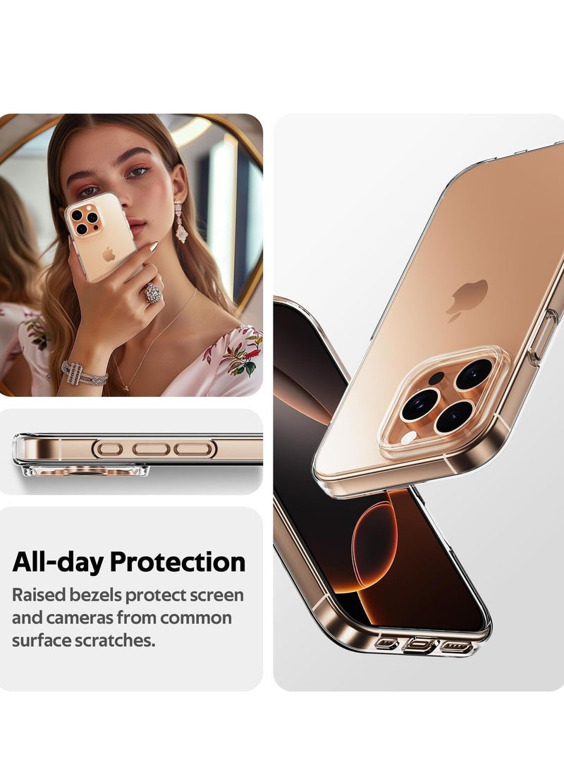 ELTRAZONE iPhone 16 Pro Max Case 6.9" – Slim Clear Shockproof Bumper with Anti-Yellowing & Military-Grade Protection - Image 2