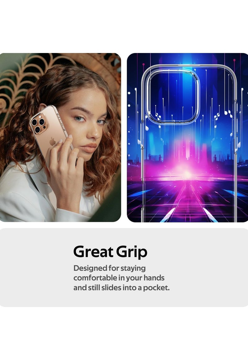 ELTRAZONE iPhone 16 Pro Max Case 6.9" – Slim Clear Shockproof Bumper with Anti-Yellowing & Military-Grade Protection - Image 5