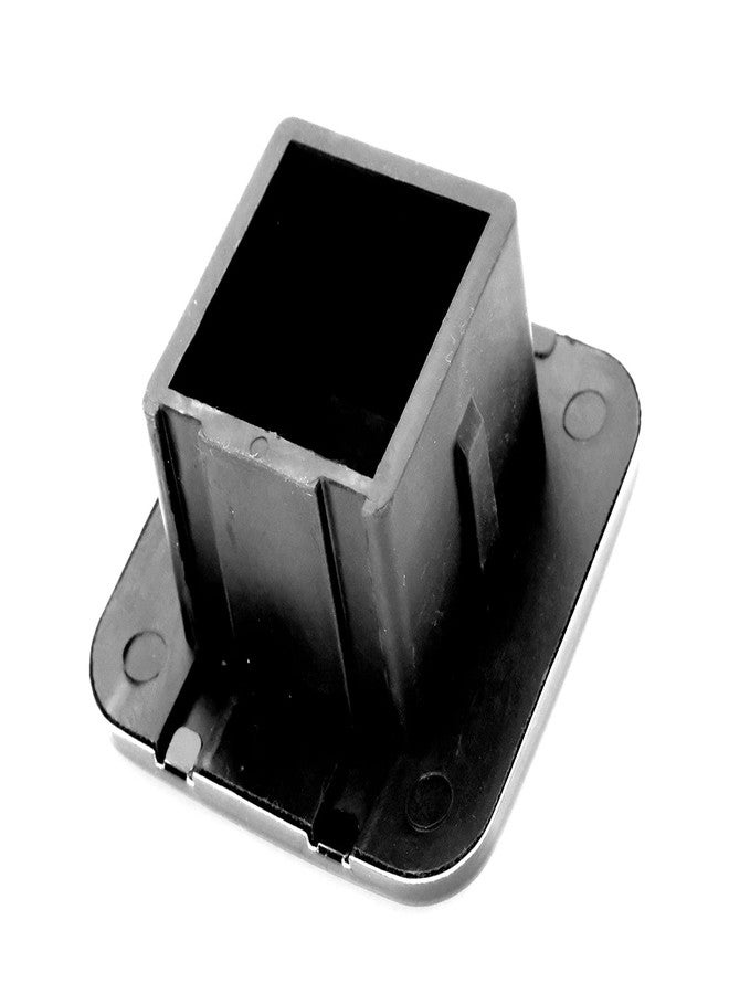 eVerHITCH USA Metal Flag Hitch Cover (Fits 2" Receivers, Black Chrome) - Image 5