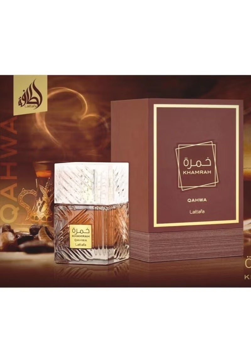 Lattafa Khamra Coffee Eau de Parfum 100ml - Image 1