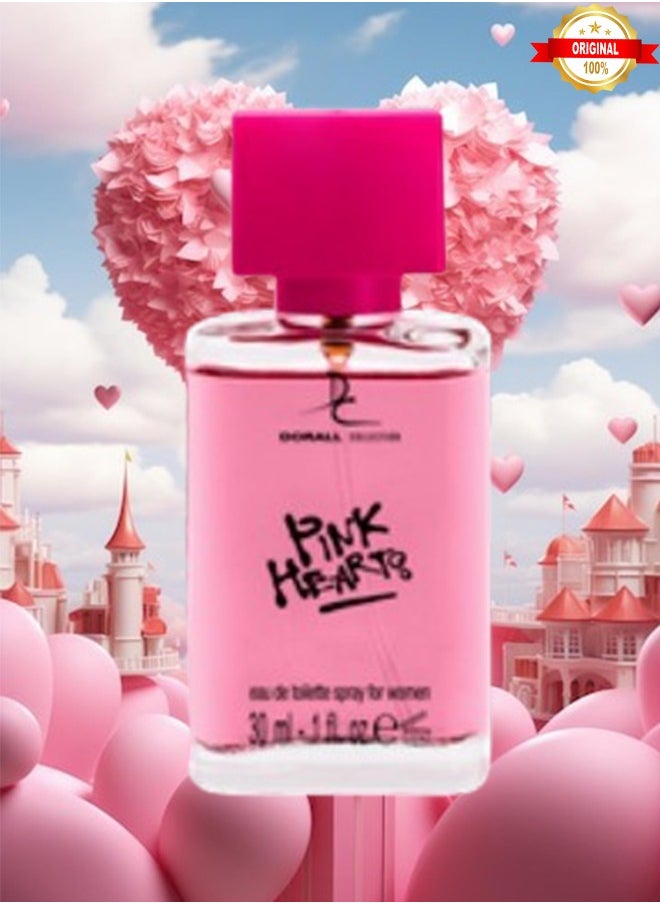 دورال كولكشن عطر بينك هارتس للنساء 30 مل  - Image 2