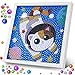 ZALIAFEI Space Cat Diamond Art Kits for Kids Diamond Art for Holiday Gem Art Kits for Girls Birthday Gift Arts and Crafts for Ages 8 10 12 - Image 3