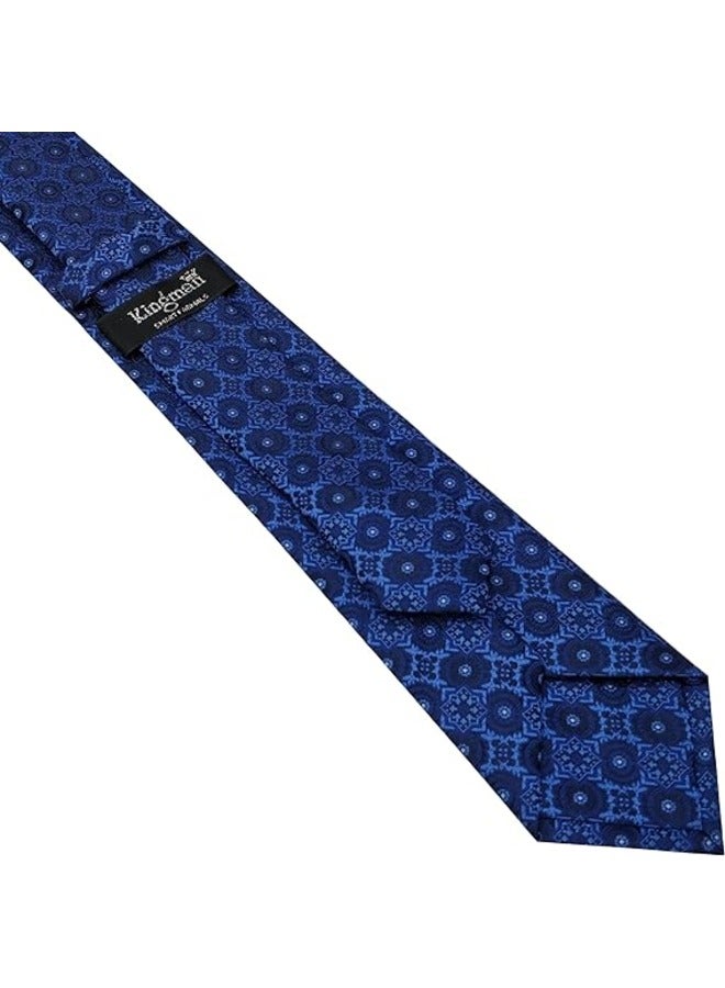 كينج مان ربطة عنق رسمية للرجال - ربطة عنق رجالي - ربطات عنق للقميص والبدلة - نمط ضيق - Image 4